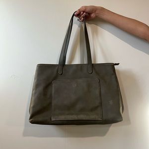 Green Target office tote